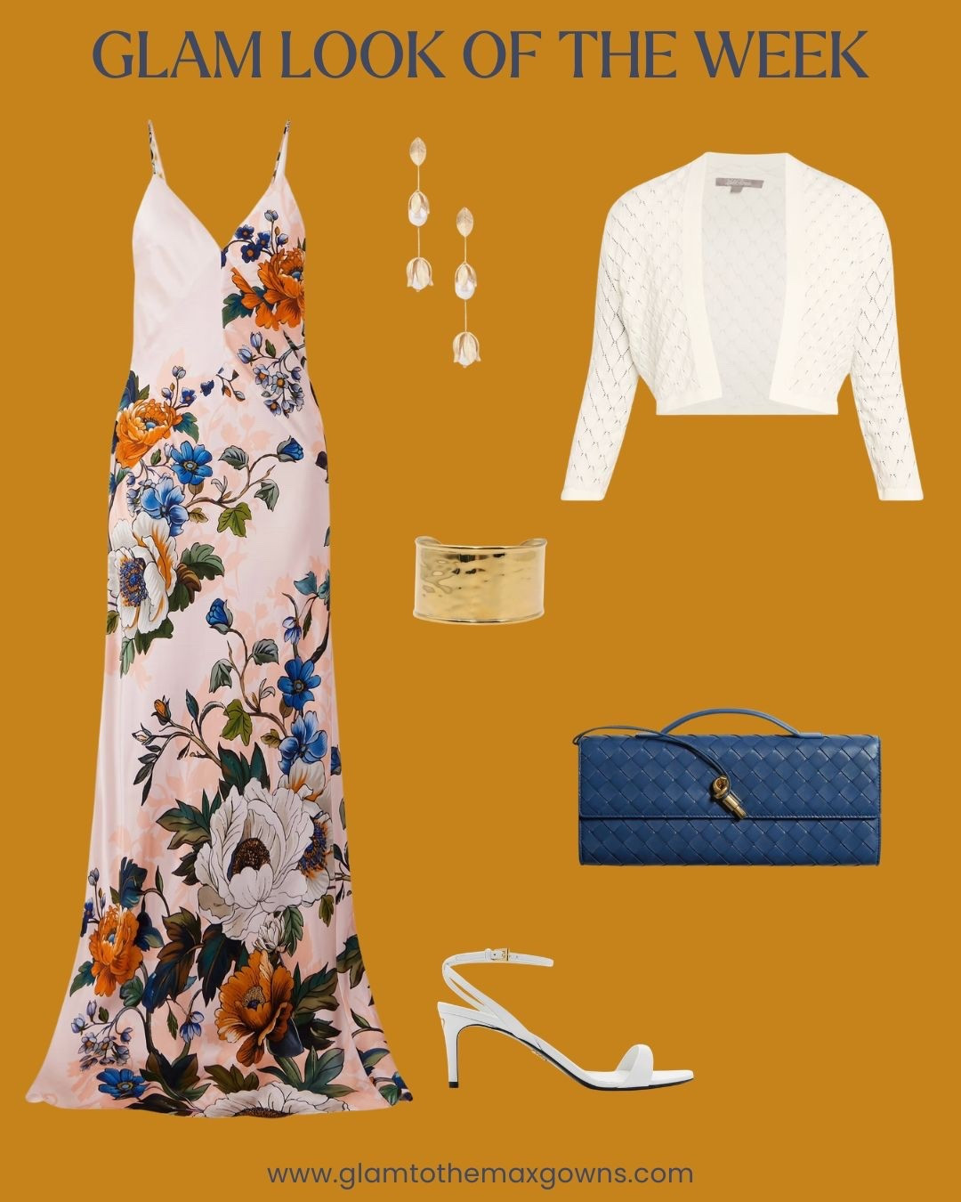 🌼 Glam Look of the Week, Vol. 43 🌼
“Florals for spring? Groundbreaking…” 😉
I do love florals this time of year, and this dress is just too pretty to ignore, and perfectly event ready.
Pull a color from the print for a pop in your accessories. 
And don’t skip the layer, there is still a nip in the air, and this pointelle cardiganis the sweetest finishing touch. 

@borgodenor @prada @bottegavenetaworld @petit.moments @misscecilia.london @lelarose 

#glamlookoftheweek #floralmaxidress #maxidressseason #floralfashion2026 #ootdinspo
#springoutfits2026 #springdresses #weddingguestdress #partydress

#LTKootd