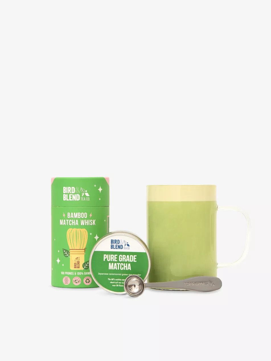 Bird & Blend Matcha Green Tea Starter Kit 64g | Selfridges