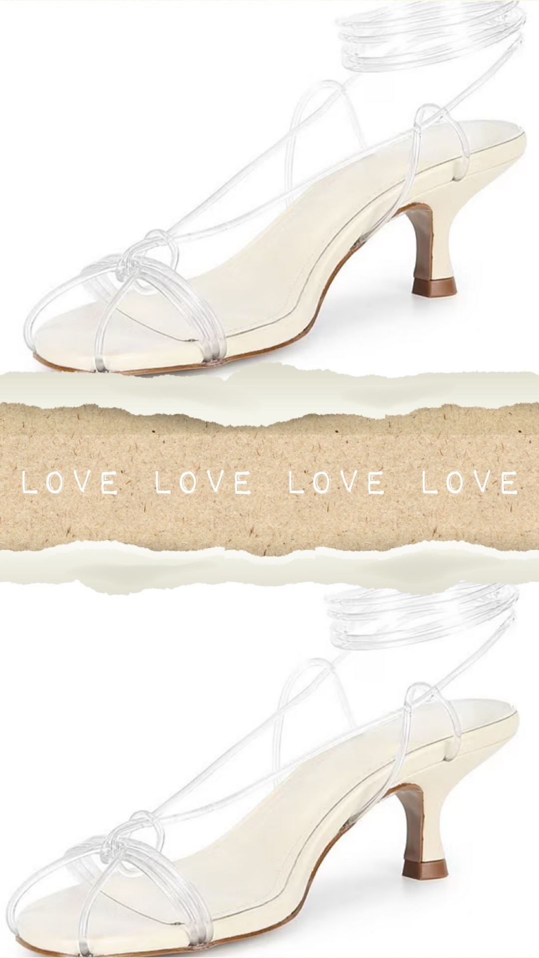 Clear Jelly Strapped Heels

#LTKgrwm #LTKdayinmylife #LTKootd