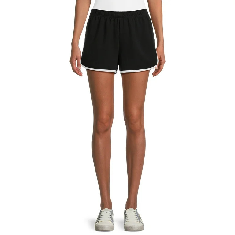 No Boundaries Juniors French Terry Shorts, Inseam 2.5”, Sizes XS-XXL | Walmart (US)