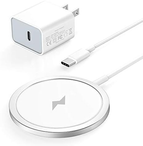 Tissyee Magnetic Wireless Charger for iPhone 12, with 20W USB-C PD Adapter, Fast Wireless Charger... | Amazon (US)