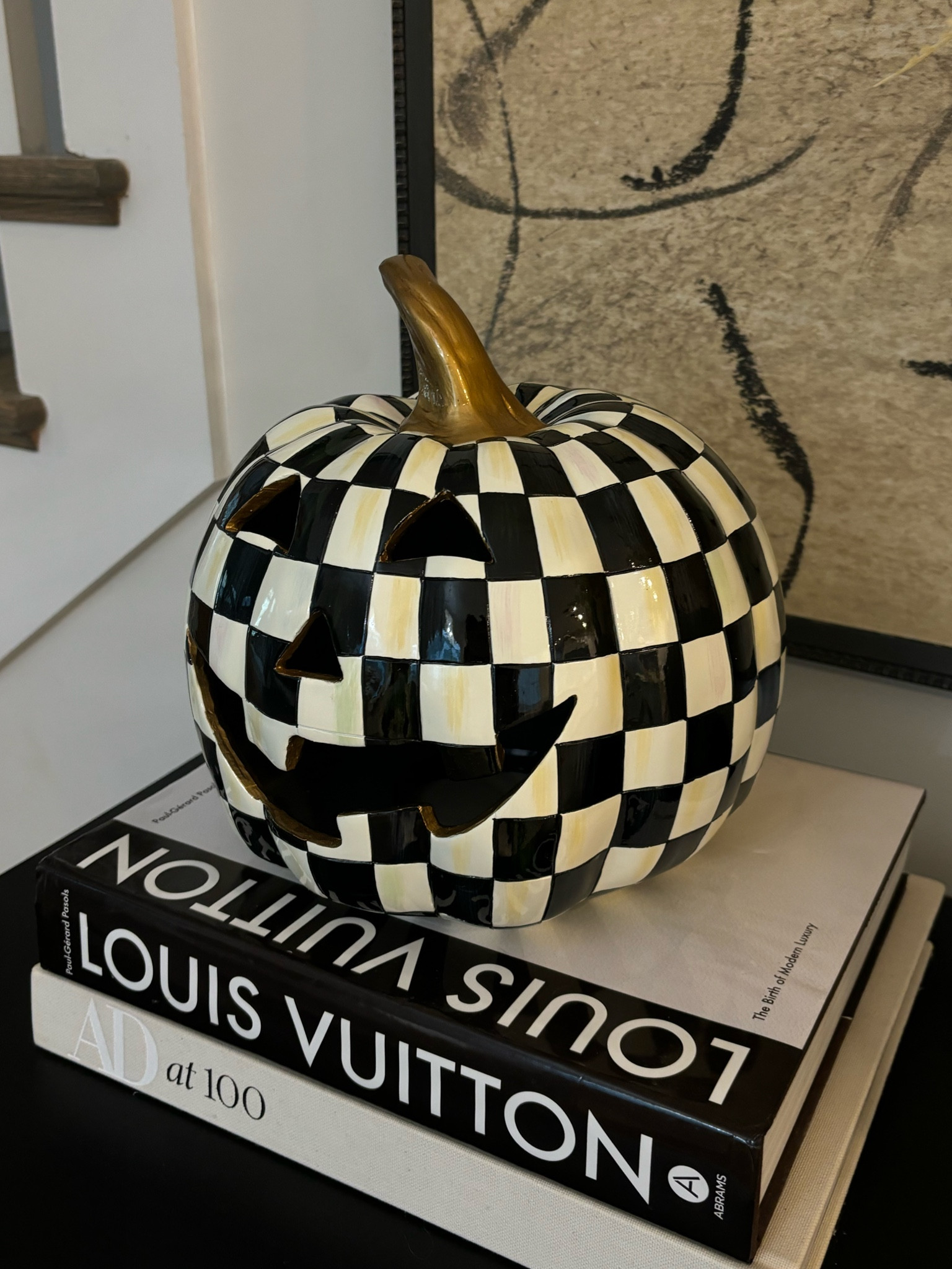 Fall & Halloween decor! Love this Makenzie Childs pumpkin! 

#LTKStyleTip #LTKHome #LTKSeasonal