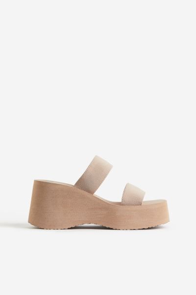 Wedge-heeled Mules | H&M (US + CA)