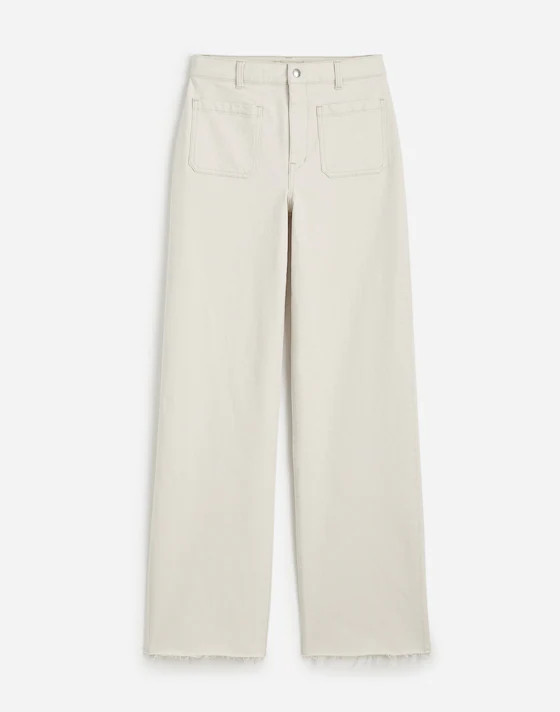 The Emmett Wide-Leg Full Length Jean: Patch Pocket Edition | Madewell