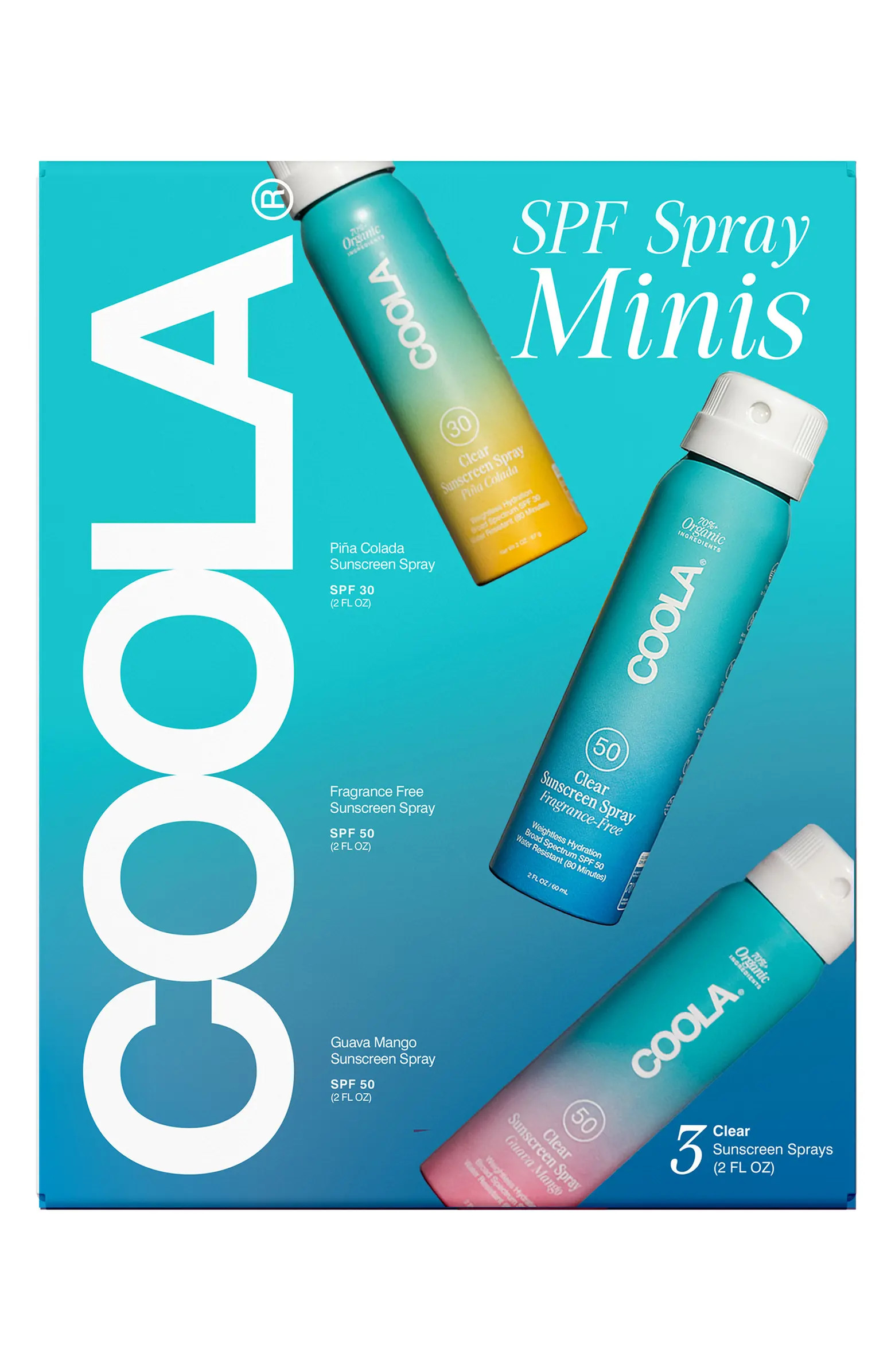 COOLA® Bestsellers Trio Spray Set | Nordstrom | Nordstrom