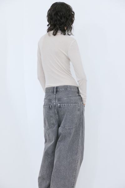 Turtleneck top - Brown - Ladies | H&M GB | H&M (UK, MY, IN, SG, PH, TW, HK)