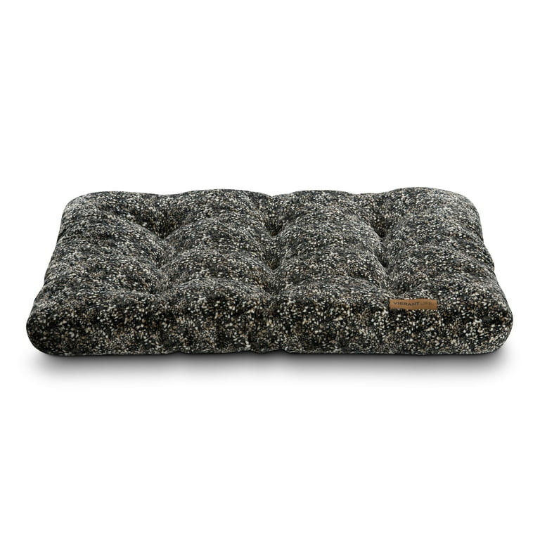 Vibrant Life Large Dog Bed, Tufted Plush Black 42" x 32" | Walmart (US)