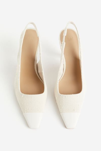 Textured slingbacks | H&M (UK, MY, IN, SG, PH, TW, HK)