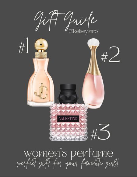 My top 3 perfumes right now! Perfume always makes great gift. 

#LTKGiftGuide #LTKfindsunder100 #LTKbeauty