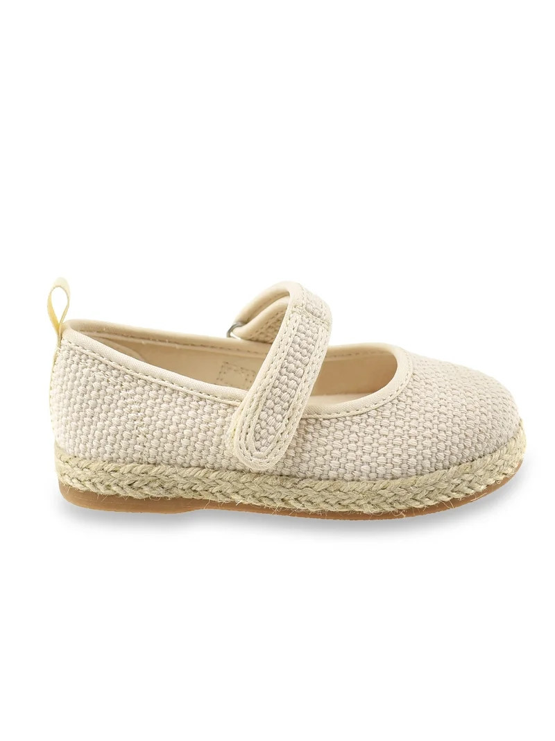 Wonder Nation Toddler Girls Casual Espadrille Flat Shoes | Walmart (US)