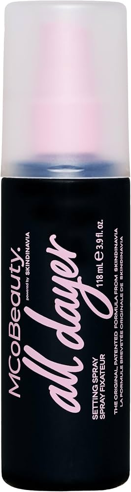 MCoBeauty All Dayer 16 Hour Makeup Setting Spray, Natural Glow Finish | Amazon (US)