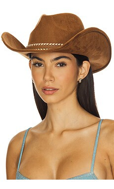 8 Other Reasons Belis Rancher Cowboy Hat in Dark Brown from Revolve.com | Revolve Clothing (Global)