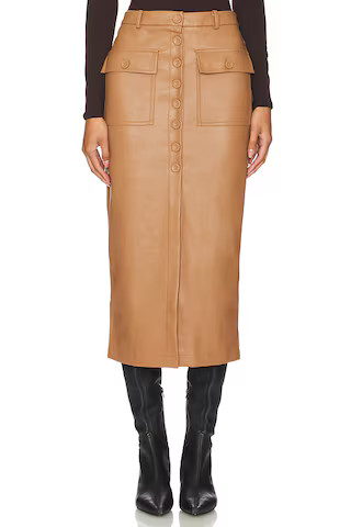 HEARTLOOM Marissa Skirt in Caramel from Revolve.com | Revolve Clothing (Global)