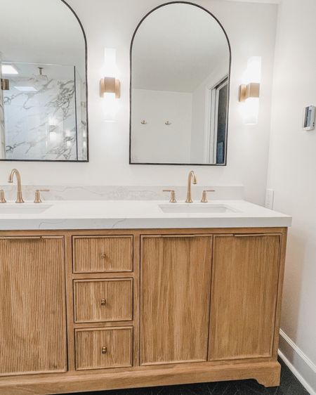 We ordered our guest bathroom vanity and lighting from Wayfair as a part of our downstairs bathroom renovation. I love how it turned out 🖤

Interior design, home decor, Wayfair home, wayfair clearance, Labor Day, affordable home finds, home deals, great value, budget friendly, great savings, interiors, mirror, lighting, console, entryway, hallway decor, bathroom vanities, living areas, den decor, sofas, dining room, art, living room, bedroom, bathroom renovation, guest bathroom, vanity, bathroom lights 




#LTKsalealert #LTKhome #LTKstyletip