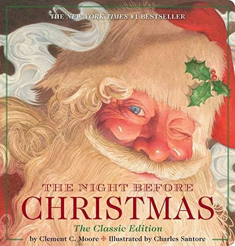 The Night Before Christmas Oversized Padded Board Book: The Classic Edition, The New York Times Best | Amazon (US)