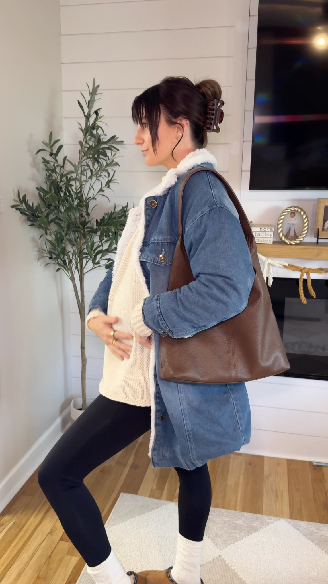 Fall layers and the perfect denim trench ✨🍁💕

Bump friendly / Amazon finds / maternity / denim coat / fall outfit 

#LTKFindsUnder100 #LTKBump #LTKStyleTip