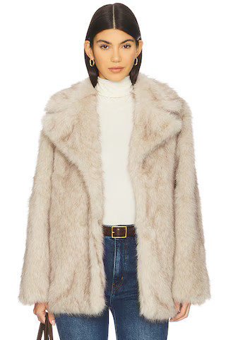 Steve Madden Kindra Coat in Natural from Revolve.com | Revolve Clothing (Global)