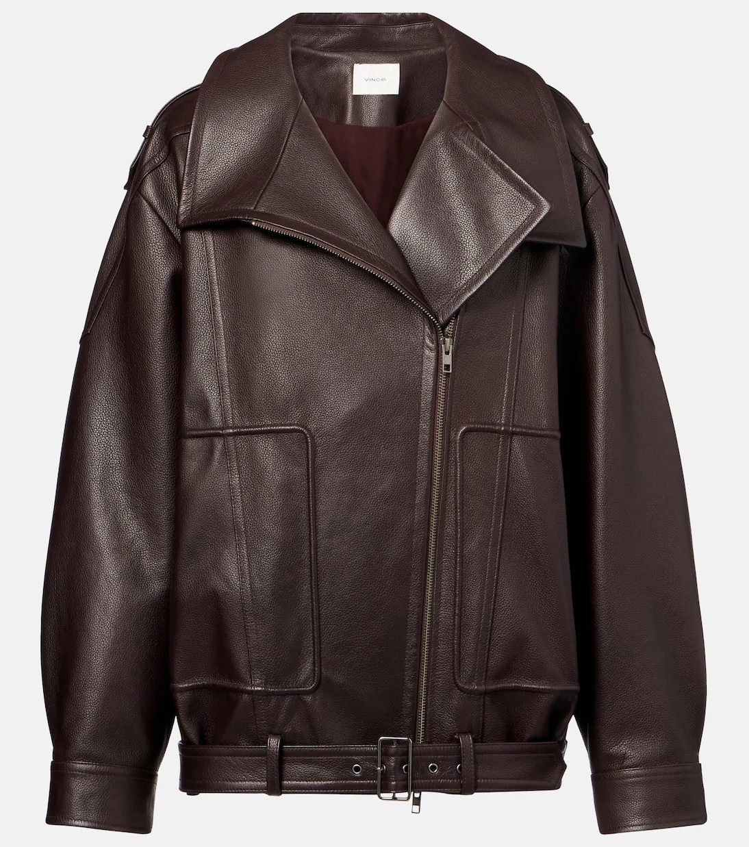 Leather biker jacket | Mytheresa (UK)