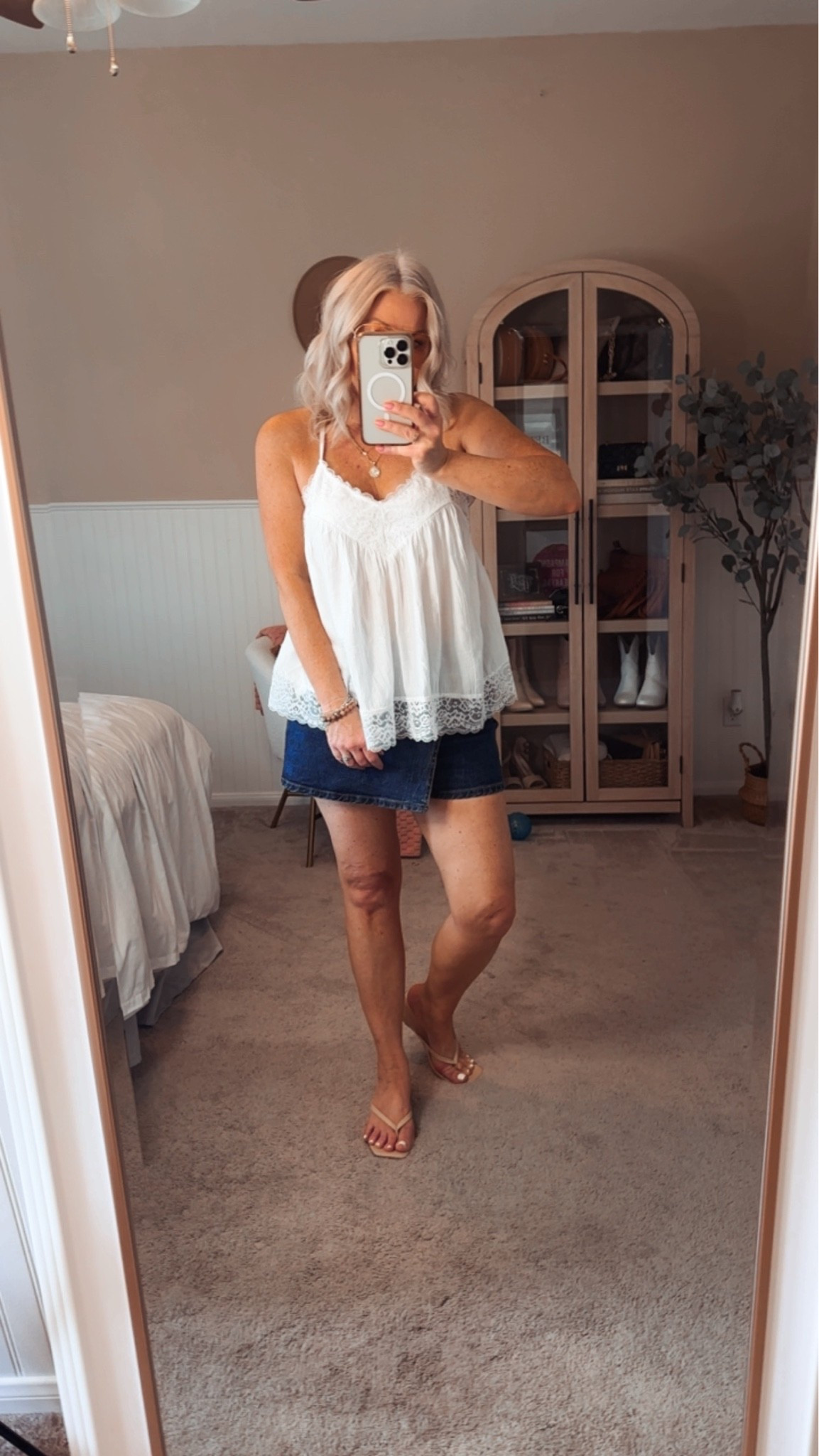 Mother’s Day outfit
White summer tank

#LTKMothersDay #LTKootd #LTKPetite