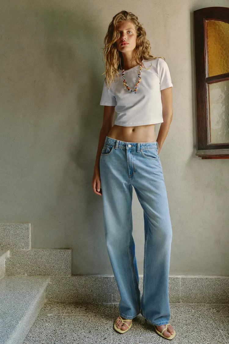 Z1975 HIGH RISE REGULAR LONG LENGTH JEANS | Zara US