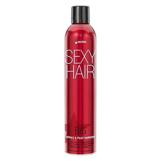 SexyHair Big Spray & Play Harder Firm Volumizing Hairspray | All Day Hold and Shine | Up to 72 Ho... | Amazon (US)