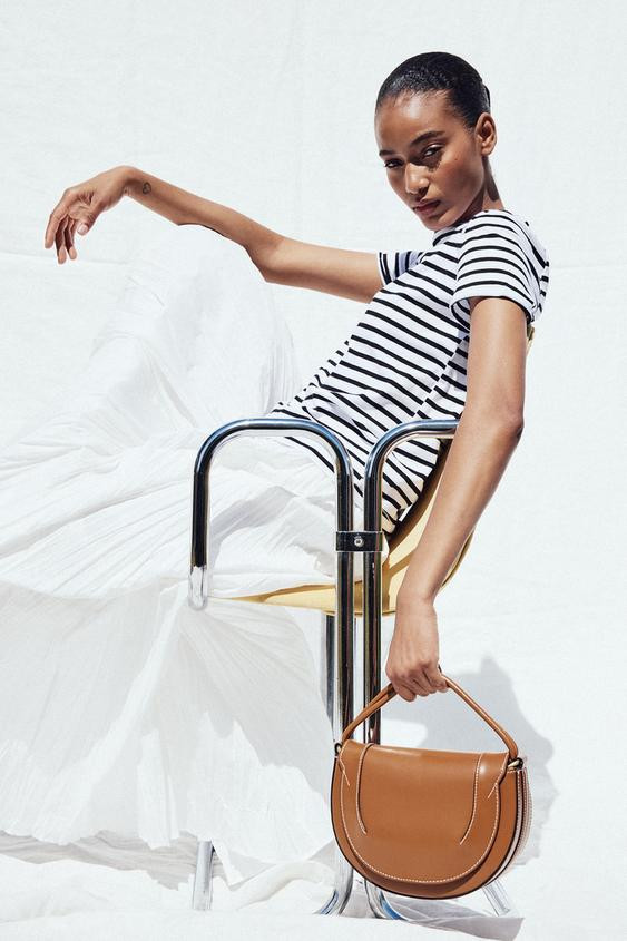 CANVAS STITCH CROSSBODY BAG | Zara US