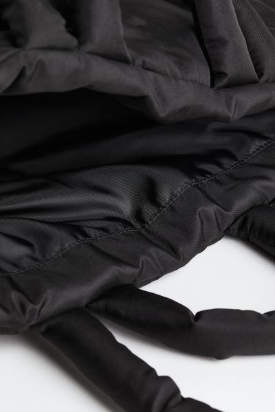 Padded shopper - Black - Ladies | H&M GB | H&M (UK, MY, IN, SG, PH, TW, HK)
