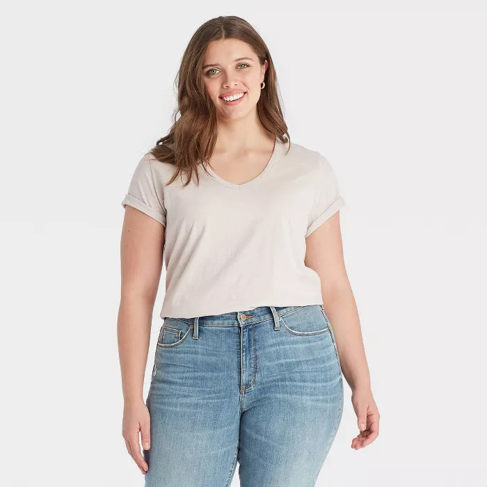 Women's Short Sleeve V-Neck T-Shirt - Universal Thread™ | Target