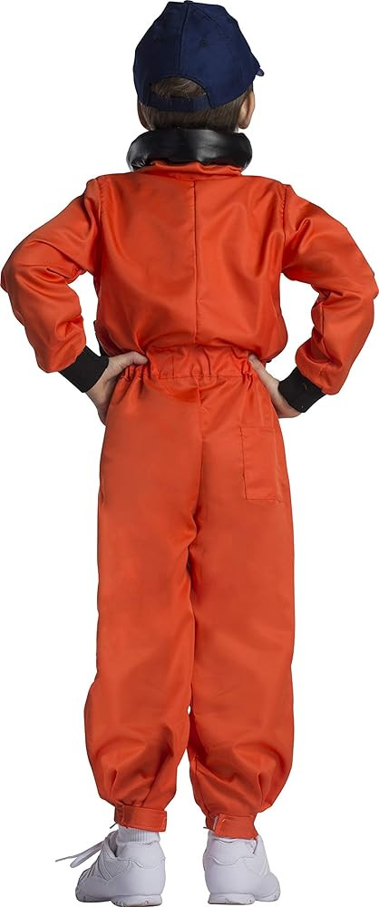 Dress Up America Astronaut Costume for Kids – NASA Orange Spacesuit for Boys & Girls | Amazon (US)