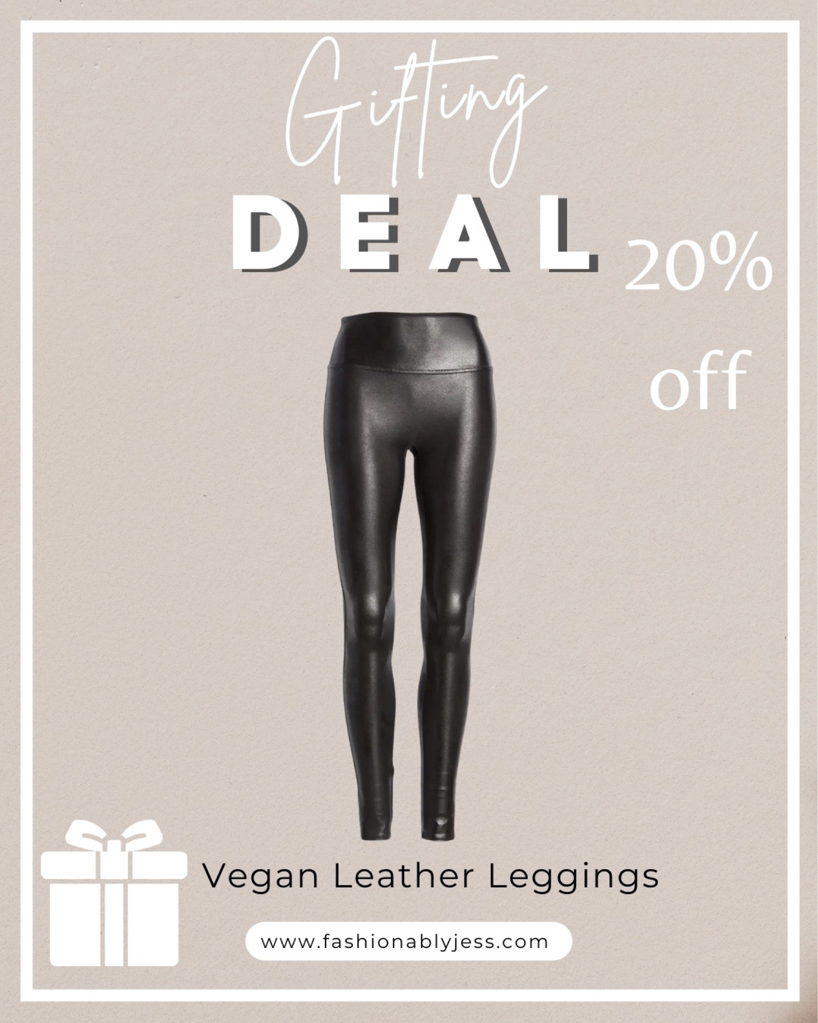 Loving these vegan leather leggings! Perfect for running errands, going out to dinner, or lounging around! Shop now for 20% off! 

#LTKHoliday #LTKGiftGuide #LTKsalealert