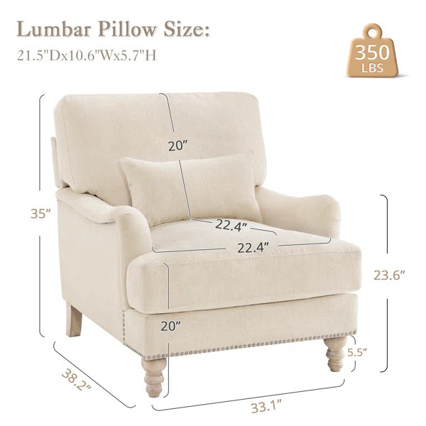Salom Upholstered Armchair | Wayfair North America