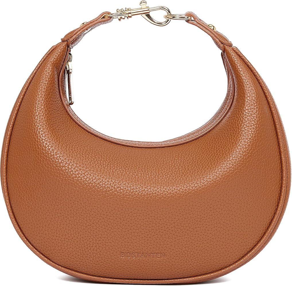 BOSTANTEN Crossbody Purse Small Crescent Shoulder Bags for Women Trendy Hobo Clutch Handbag Remov... | Amazon (US)