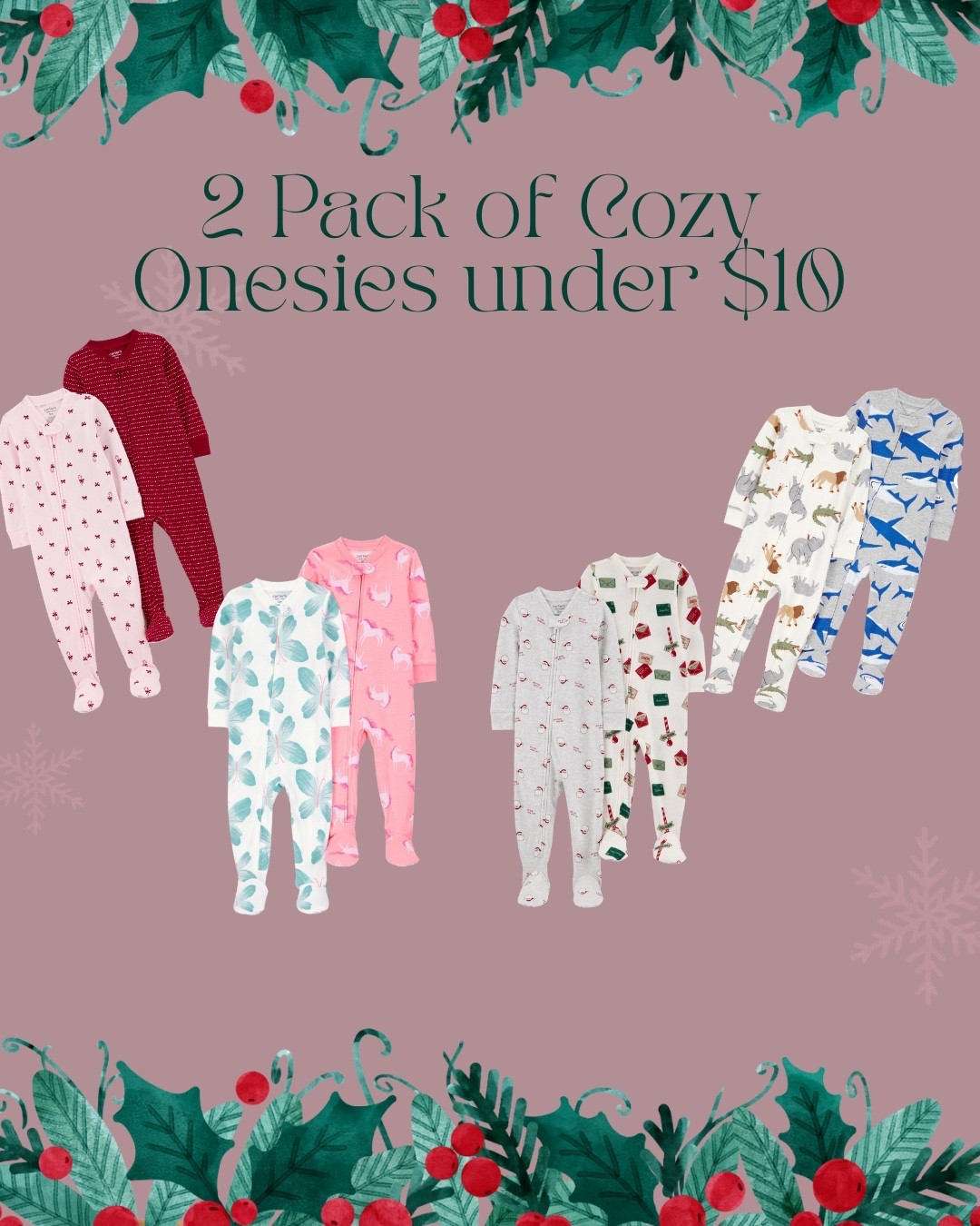 ✨ SALE ALERT for Moms & Minis! ✨
If you love stocking up on cute, comfy basics for your little one… RUN 👏 because Carter’s onesies for babies and toddlers are on sale for UNDER $10!
These are my absolute go-to’s — soft, durable, perfect for layering, and they survive every wash cycle like a champ. Whether you’re prepping for daycare, building a capsule wardrobe, or just love adorable prints, this is the perfect time to grab a few (or a lot 😅).
💗 Why I love these:
• Super soft cotton
• Snaps that actually stay closed
• Tons of neutral + seasonal prints
• Perfect for mixing, matching, and gifting
• You can never have too many — trust me

#LTKSaleAlert #LTKKids #LTKBaby