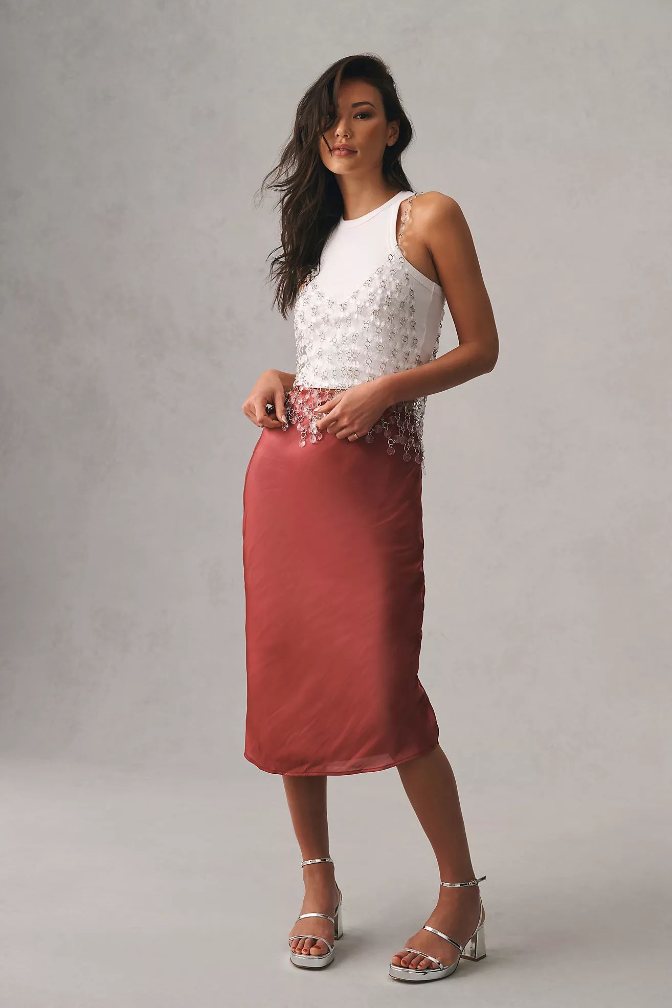 The Blair Baby Tee by Maeve: Sleeveless Cropped Racerback Edition | Anthropologie (US)