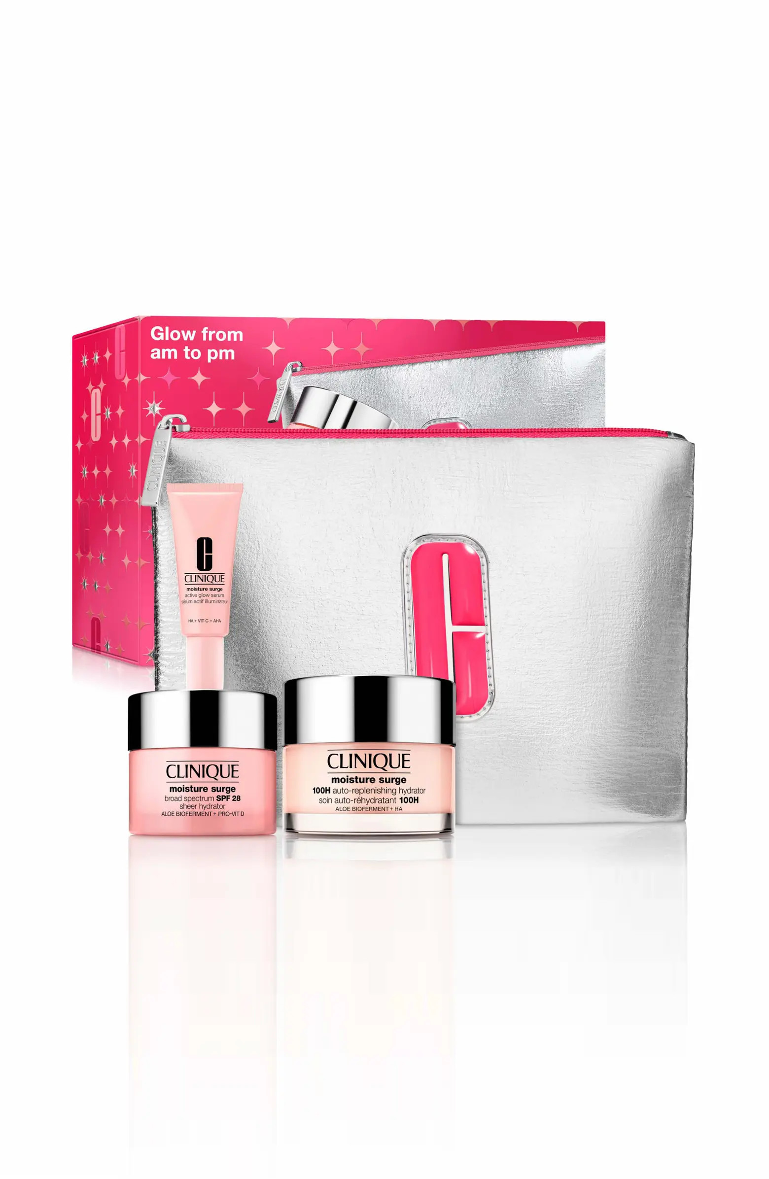 Glow from AM to PM Moisture Surge Skincare Gift Set $91 Value | Nordstrom