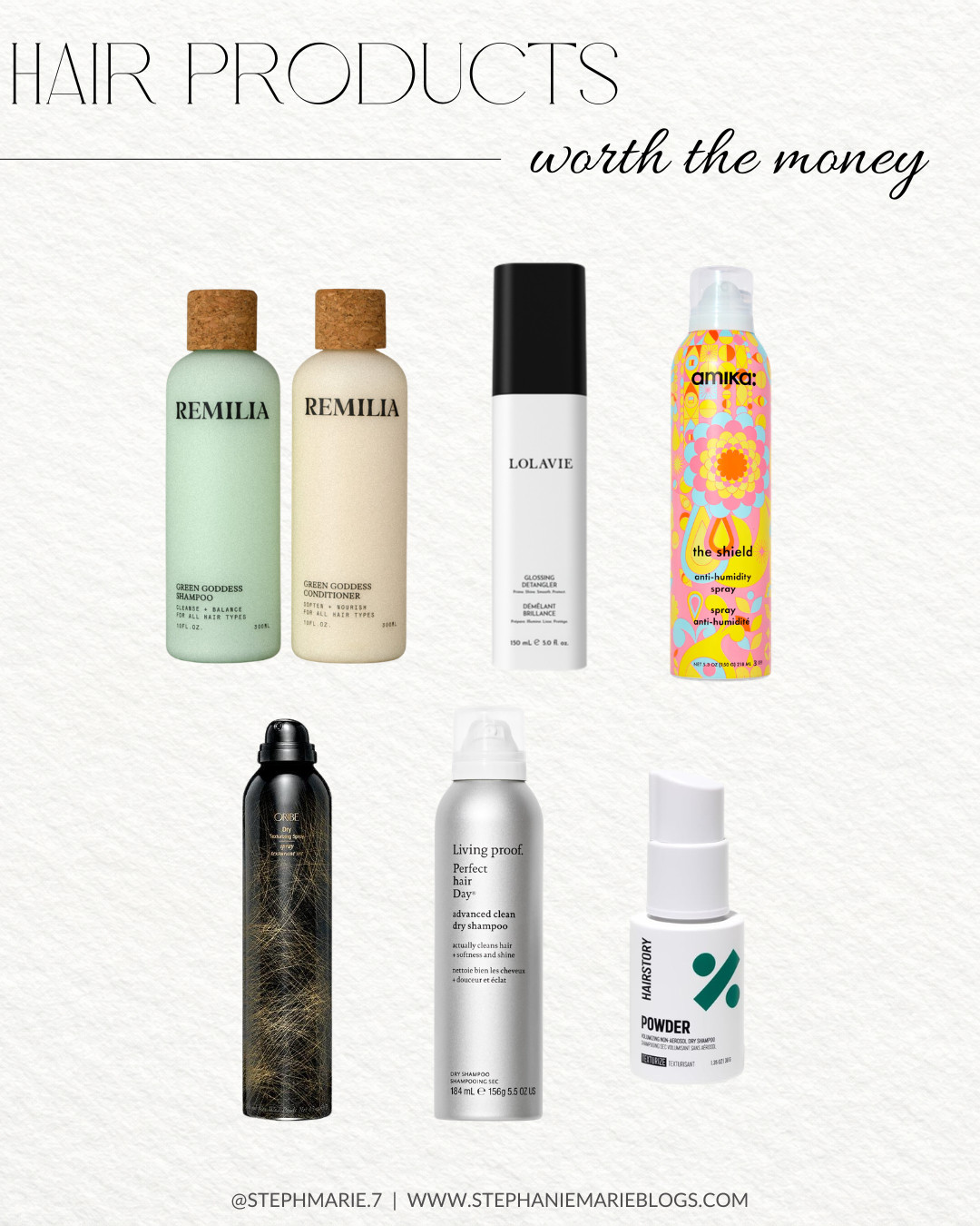 Hair products that are actually worth the money 🙌 These are the shampoos, styling products, and dry shampoos I reach for when I want my hair to look and feel its best. They may not all be budget buys, but they deliver, and that makes them worth it in my book!  

 #LTKOver40 #LTKBeauty