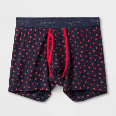 Men's Valentine's Day Boxer Briefs - Goodfellow & Co™ Navy | Target