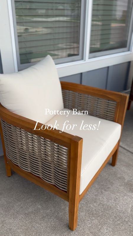 Found these outdoor teak chairs! Pottery Barn look for less! On sale!

The cushion is firm but comfortable so I think it will hold up well overtime! Cushion color is a creamy off white. 

Shop sofa sets and matching teak tables!

Outdoor furniture, outdoor chairs, patio furniture, patio chairs, outdoor decor, outdoor tables, outdoor furniture sale, patio sale, wicker chairs, teak furniture, pottery barn, Target, Walmart 

#LTKSaleAlert #LTKHome #LTKVideo