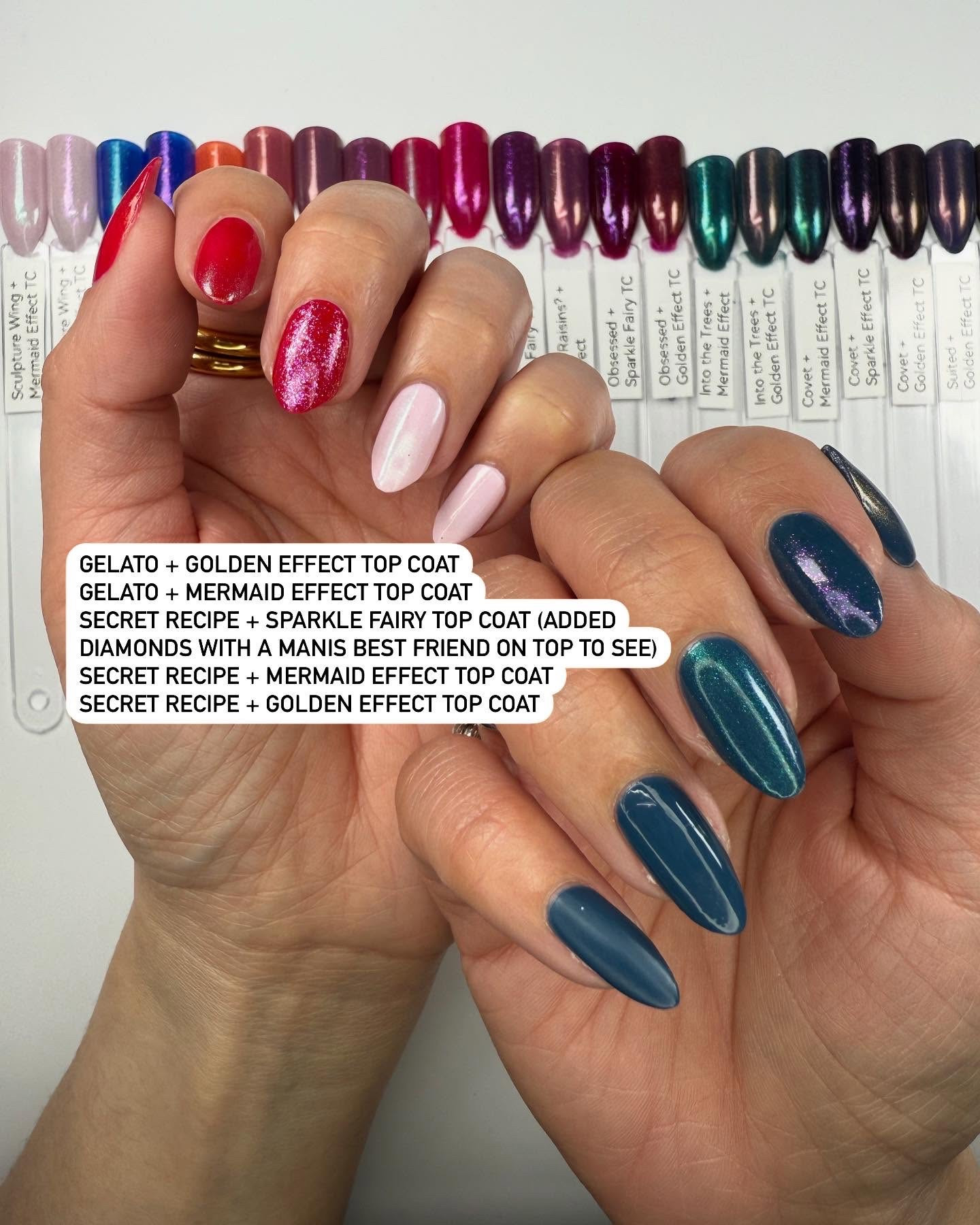 Thank you to everyone who came to my Top Coats Masterclass tonight! Don’t forget today is the last day to avail of the Top Coat Duo - Gift with Purchase (Super Glossy Topcoat and Quick Dry Topcoat) worth $16! 🩷

Here is what we painted during class - I tried to label the pictures for easy reference!

If you were in class, what was your favorite combination? If you didn’t get to make it, are there combos you’d like to see? 💅 

Use CARINA20 for 20% off first Olive and June Systems. Link in bio ♥️ I am so grateful whenever you shop through my link!

Thank you @illysmani for the screen captures and @olive_you_gubzi for always being an amazing mod as always! 😍

#oliveandjune #oliveandjunepartner #oliveyourmani #theinstantmani #pressonnails #ojnails #perfectnails #diymanicure #💅byPoppy #olivemymani #WeekendManis #quickdry #winternails #oliveandjunebecauseimgreen #oliveandjunesecretrecipe #oliveandjunecookieswap #oliveandjunestarbaker #oliveandjunedarkchocolate #oliveandjuneisitsmokyinhere #oliveandjunewholikesraisins #sparklynails

#LTKGiftGuide #LTKBeauty #LTKHoliday