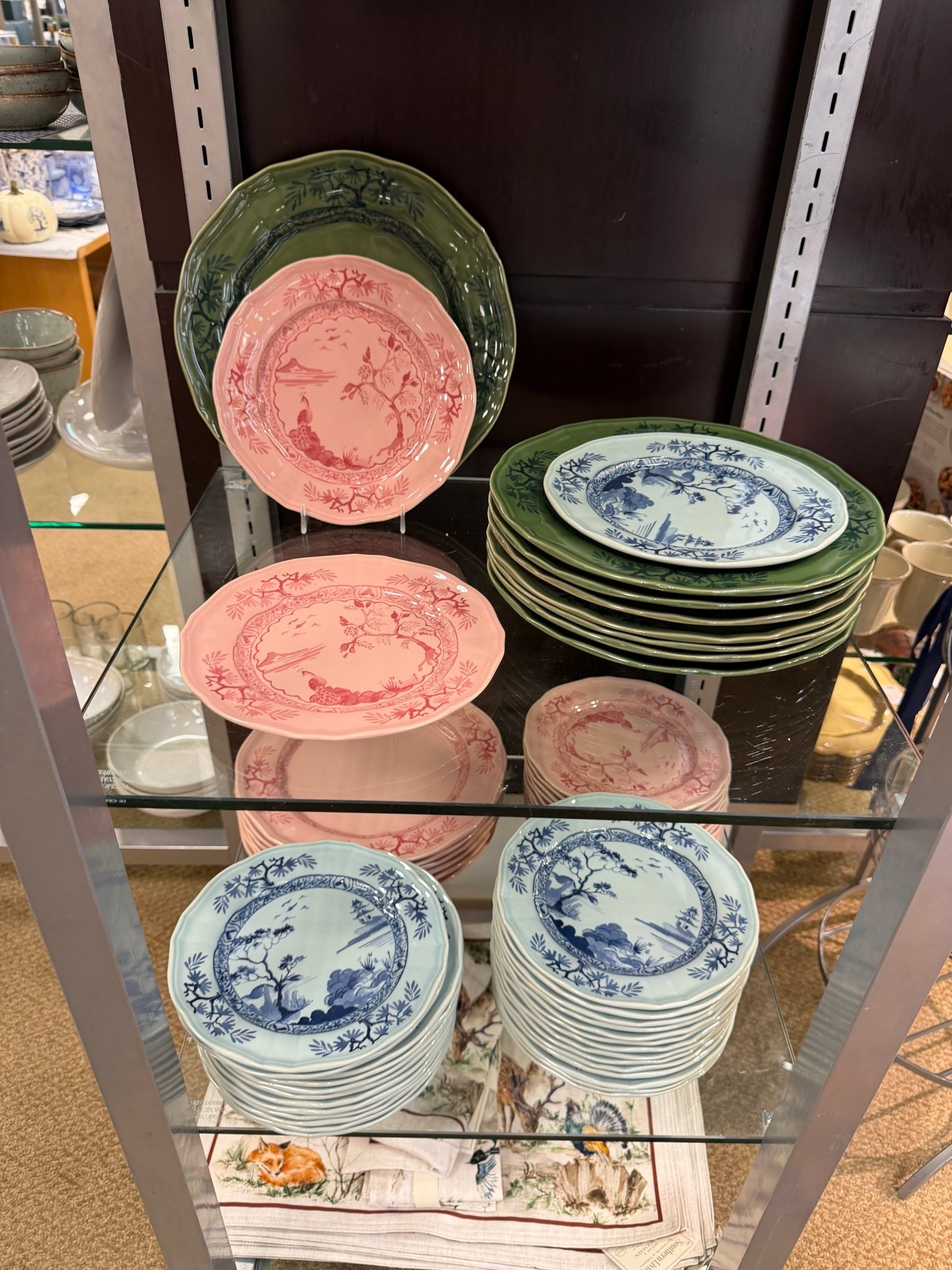 These beautiful designer inspired plates are back!  🎉 Ginori plates, Ginori inspire dinnerware blue plate pink plates green plate holiday hosting fall tablescape

#LTKHome #LTKdayinmylife #LTKootd