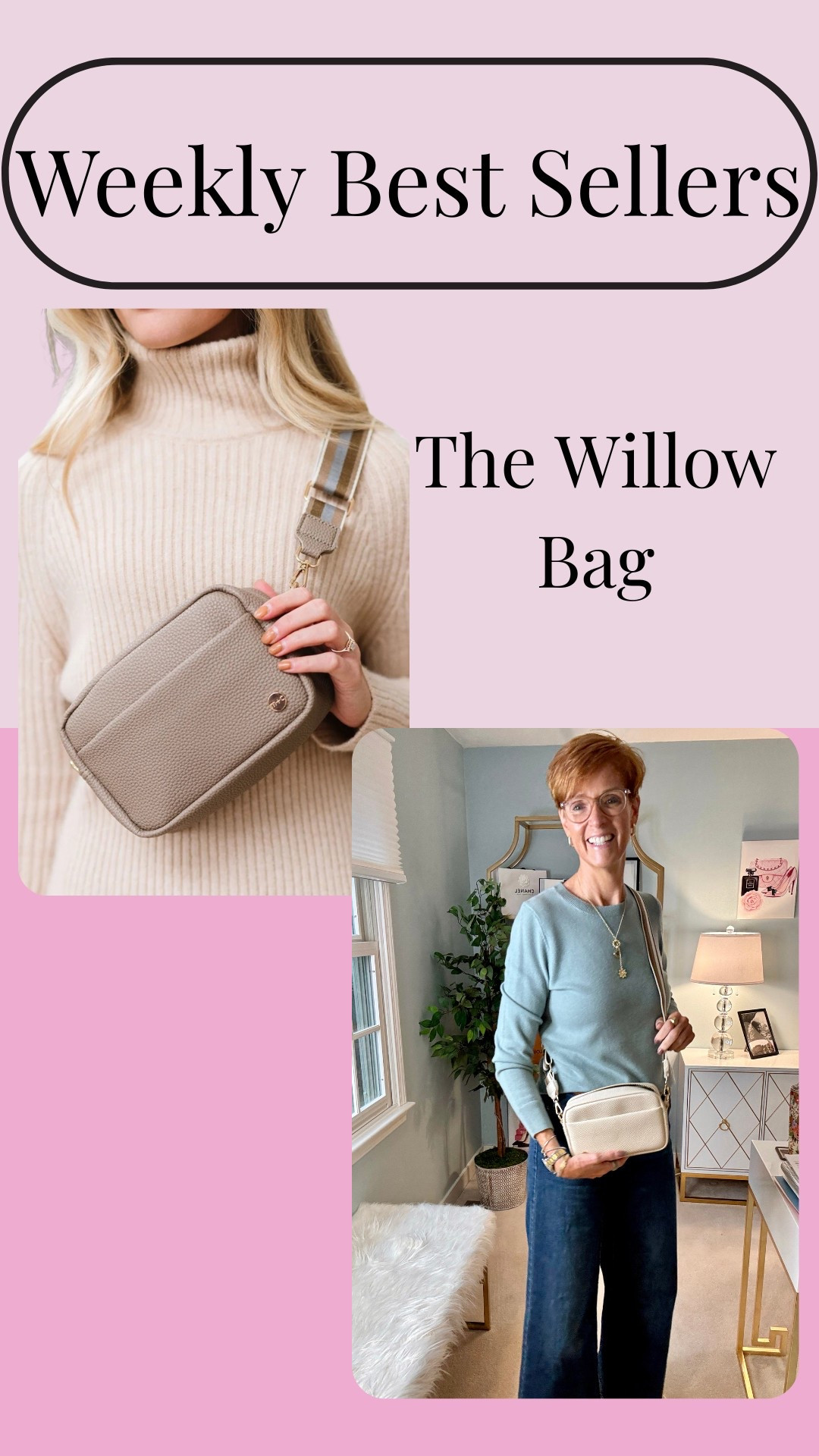 💙 Your Favorite Finds This Week 💙

Timeless. Elevated. Effortless.
Here are the top 9 best sellers this week—classic staples and chic pieces loved by women over 40 (and worn by me on repeat!).

✨ From everyday favorites to style-elevating accessories, these pieces stood out:

👖 Dark wash barrel jeans – a modern silhouette with a classic feel
🧥 Grey cropped jacket – lightweight, flattering & so versatile
📸 Pebbled leather camera bag crossbody – the perfect neutral accessory
💙 Navy & white stripe 1/4 zip sweater – preppy meets polished
👗 Light blue v-neck pin tucked waist dress – spring style perfection
👖 Fitted dark wash denim shirt – classic with a tailored twist
👟 Neutral sneakers – comfy, clean, and go with everything
💫 Gold chain link necklace – elegant and easy to layer
✨ Nude mesh embroidered Mary Janes – feminine and fun with a vintage vibe

📌 Save this post for spring outfit inspo
📲 Send to a friend who loves classic style too!

Let’s keep our closets timeless, together. Which of these is your favorite this week?

I am your resource for timeless, elevated fashion for women over 40 (and tall women)
For reference, I am 55 years old; I am 6’1”. I have a 35” inseam. I wear a small or medium in most tops, an 8 or a 10 in most bottoms, an 8 in most dresses, and a size 9 shoe. 

Make sure to subscribe to my newsletter in my bio on Instagram so you don’t miss out on my must have favorites! Download the LTK app, follow my LTK shop, and favorite this post or your favorite items to get notified when they go on sale!

Over 50 fashion, tall fashion, workwear, everyday outfits, timeless outfits, Classic Outfits

spring outfit, travel outfit, ballet flats, wedding guest, vacation outfit, travel essentials, organization, sweater dress, jeans, boots, loungewear, date night, watch now, office outfit, spring break outfit, living room refresh, home refresh
classic spring fashion for women over 40 | best sellers on LTK this week | elevated everyday outfits | timeless wardrobe staples | age-inclusive fashion finds

#LTKOver40 #LTKItBag #LTKFindsUnder100