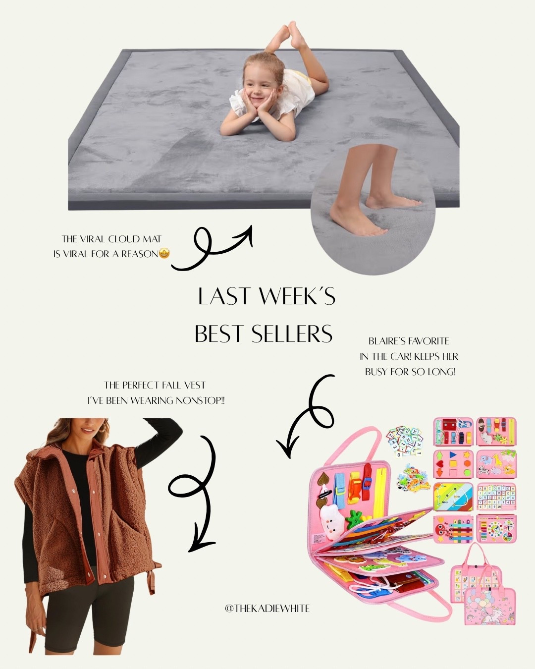 My top sellers last week! All products I owe and am absolutely loving🩷 

#LTKGiftGuide #LTKKids #LTKFindsUnder50