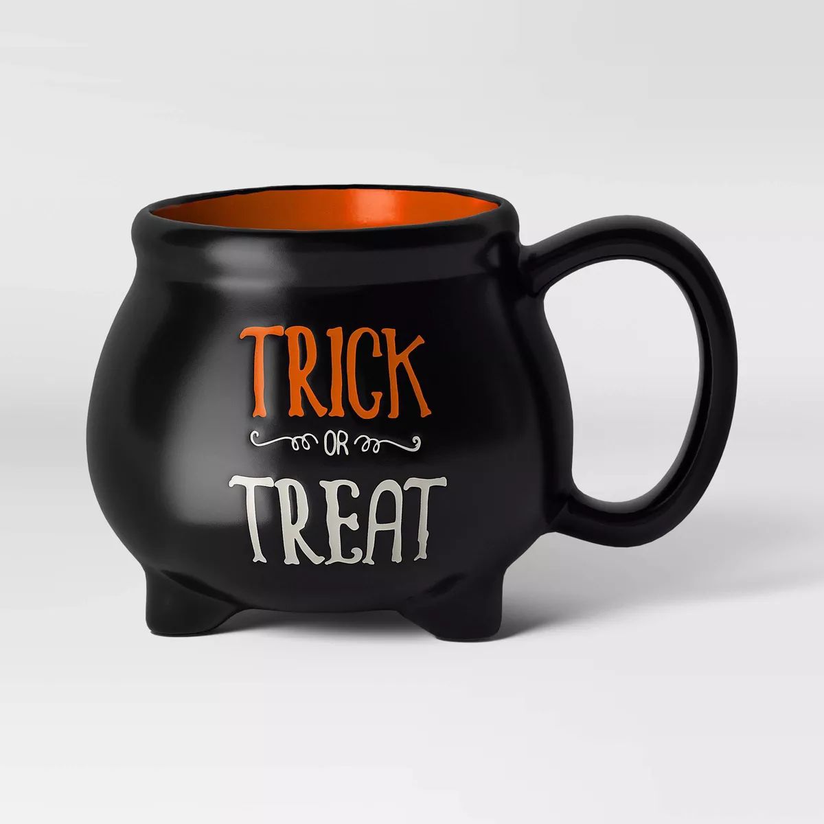 15 fl oz Halloween Stoneware Figural Trick or Treat Cauldron Mug - Hyde & EEK! Boutique™ | Target