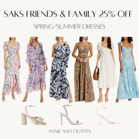 25% off Saks Fifth Avenue Friends & Family sale now through Monday 3/27! Spring and Summer maxi dress selection 🌸

#weddingguest #weddingguestdress #springdress #summerdress #maxidress #vacationdress #floraldress #weddingguestshoes #heels #sakssale #saksfriendsandfamily #easterdress

#LTKsalealert #LTKwedding #LTKSeasonal