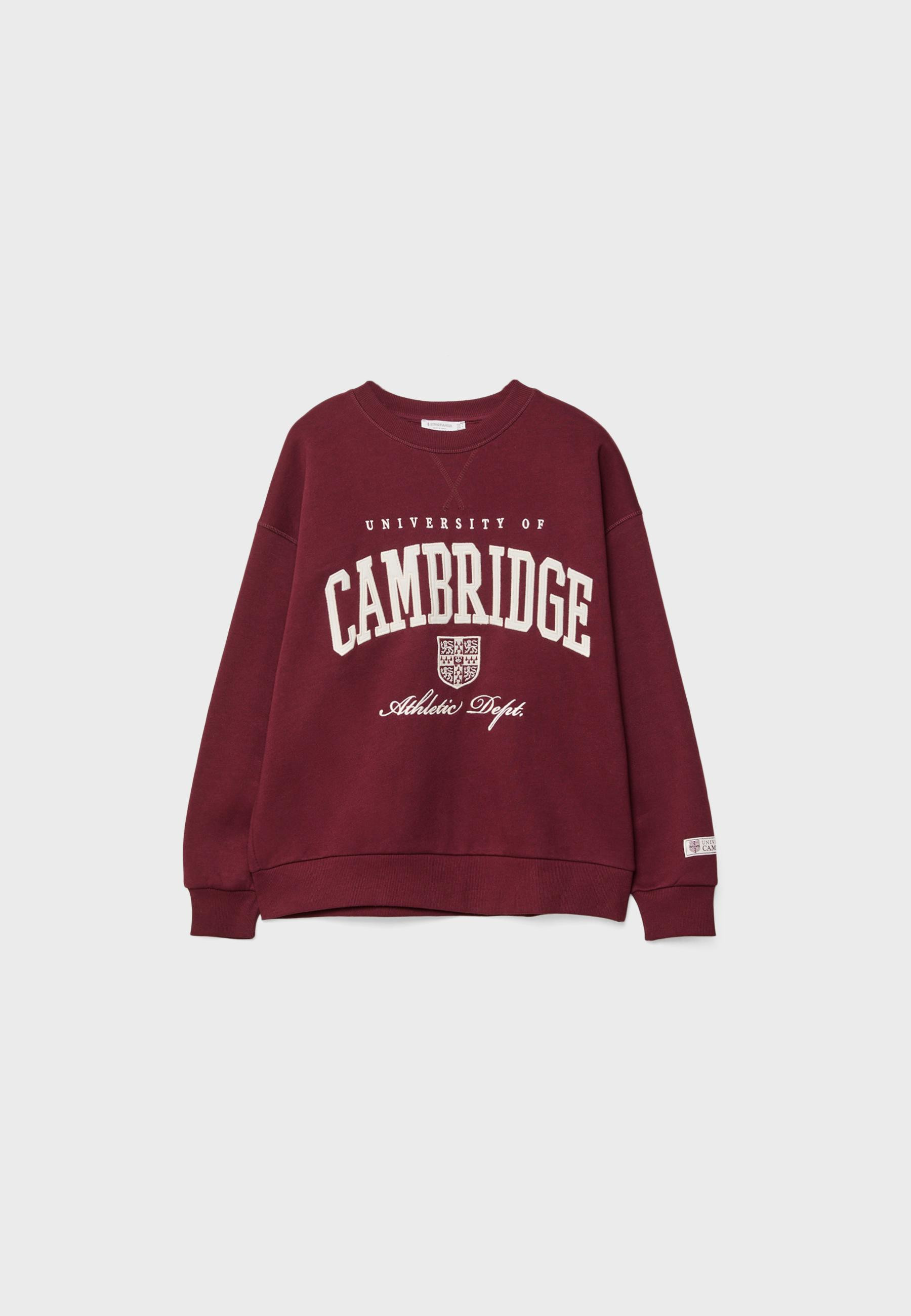 Felpa ricami - Vedi tutto da donna | Stradivarius Italia | Stradivarius (IT)