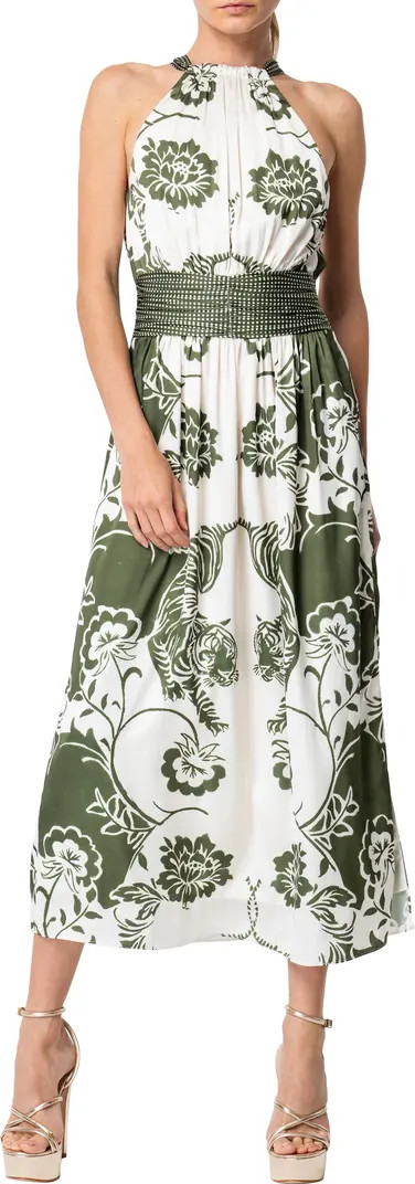Lyna Print Sleeveless Maxi Dress | Nordstrom