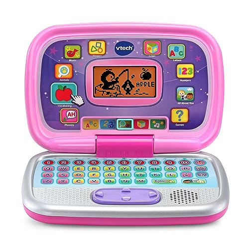VTech Play Smart Preschool Laptop, Pink | Amazon (US)