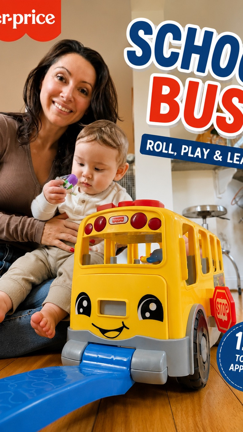 🚌 One toy, so many ways to play!

Nathan has been loving this Fisher-Price School Bus. It rolls smoothly, has fun interactive features, and keeps him entertained while helping build fine motor skills and imaginative play. I love toys that grow with your little one, and this one has definitely been a favorite in our house.

Perfect for toddlers 12 months and up. If you’re looking for a gift that’s fun, durable, and actually gets played with every day, this is such a great pick.

🛍️ Shop it through my LTK! #LTKKids #ToddlerToys #FisherPrice #ToyFavorites #MomFinds #GiftIdeas #LearningThroughPlay

#LTKBaby #LTKKids #LTKmomlife