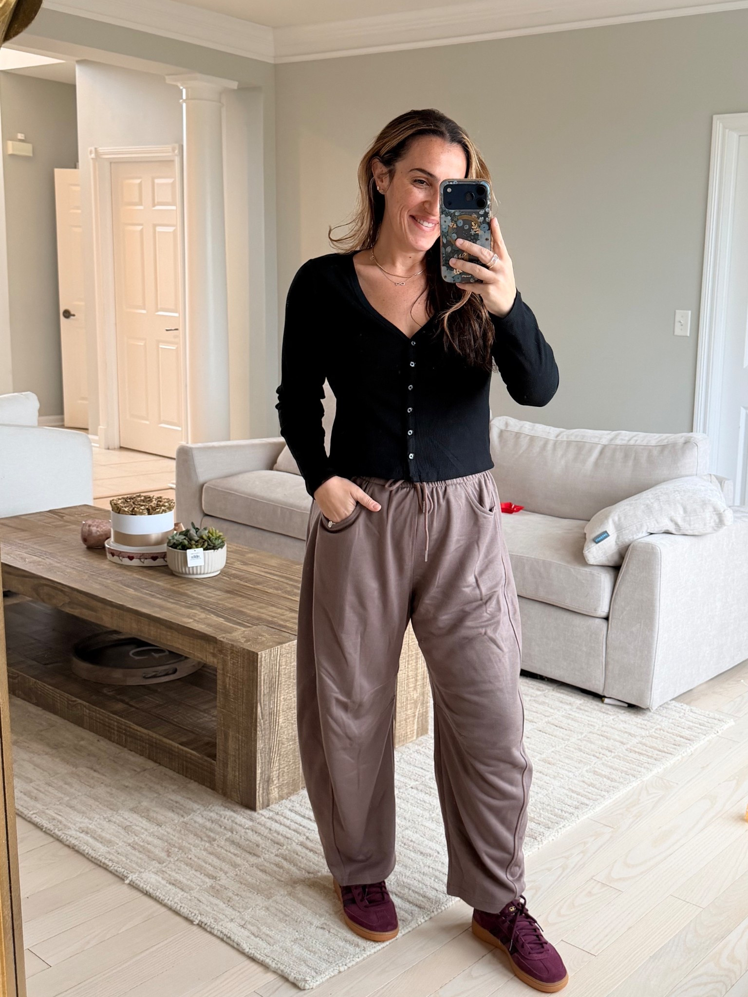 Just an easy OOTD! 
Light enough for spring and warm enough for current temps.
Size medium in both. 
Size down in the shoes!

#LTKmomlife #LTKOver40 #LTKootd