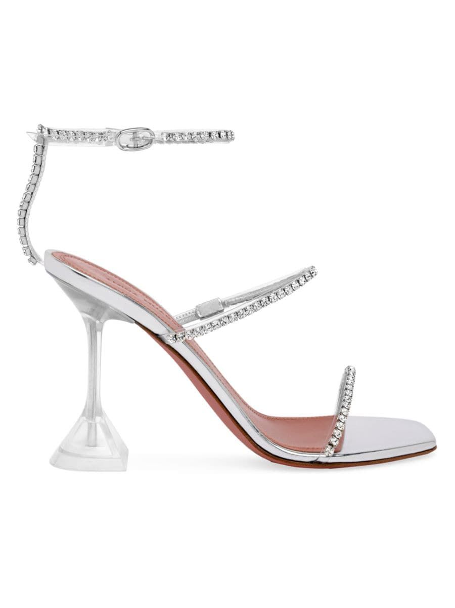 Gilda Crystal-Embellished Sandals | Saks Fifth Avenue